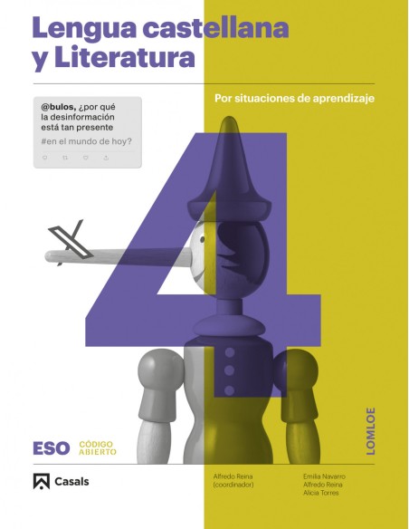 LENGUA LITERATURA 4ºESO ANDALUCIA 25 CODIGO ABIERT